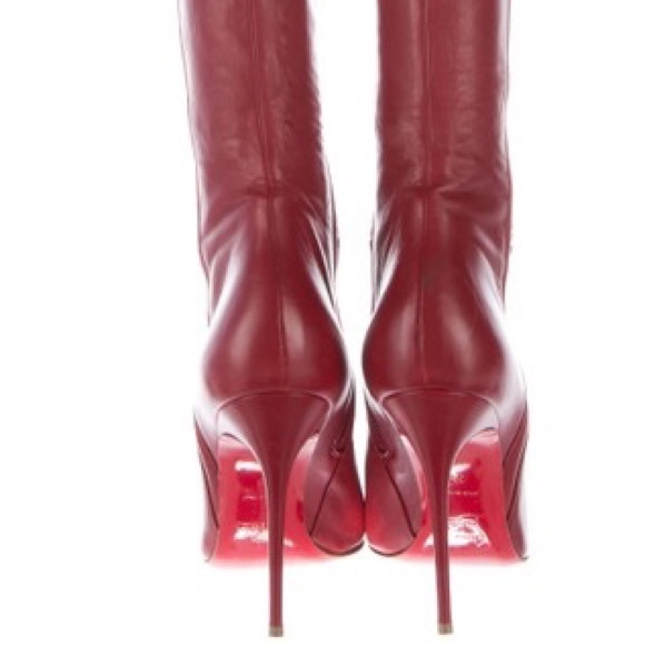 Christian Louboutin
Red  Leather Amura Pointed-toe - Picture 2 of 6